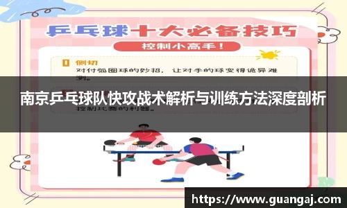 南京乒乓球队快攻战术解析与训练方法深度剖析