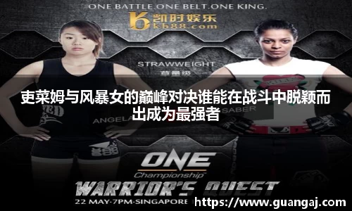 吏菜姆与风暴女的巅峰对决谁能在战斗中脱颖而出成为最强者